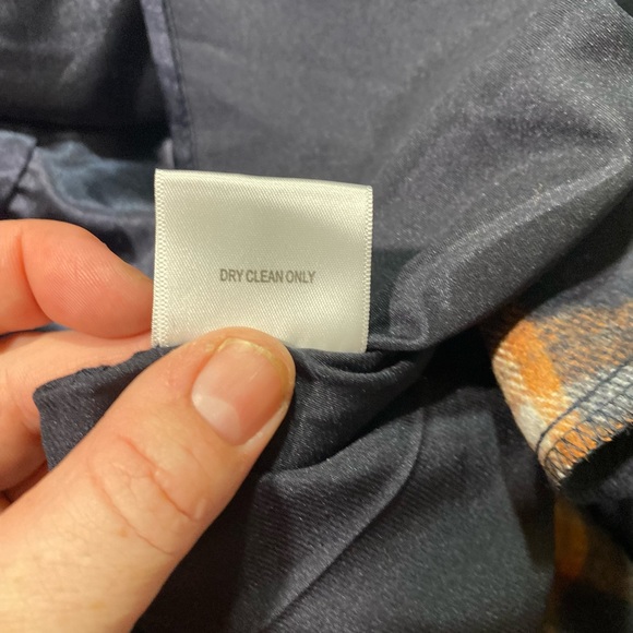 ModCloth Orange &Blue Plaid School Girl/Uniform Wool Blend Skirt Size M - Picture 7 of 10